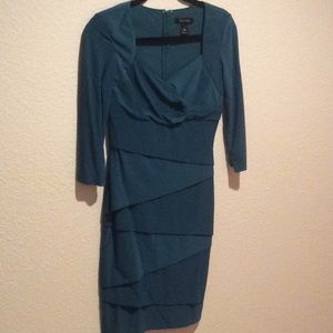 White House Black Market slim fitting dress